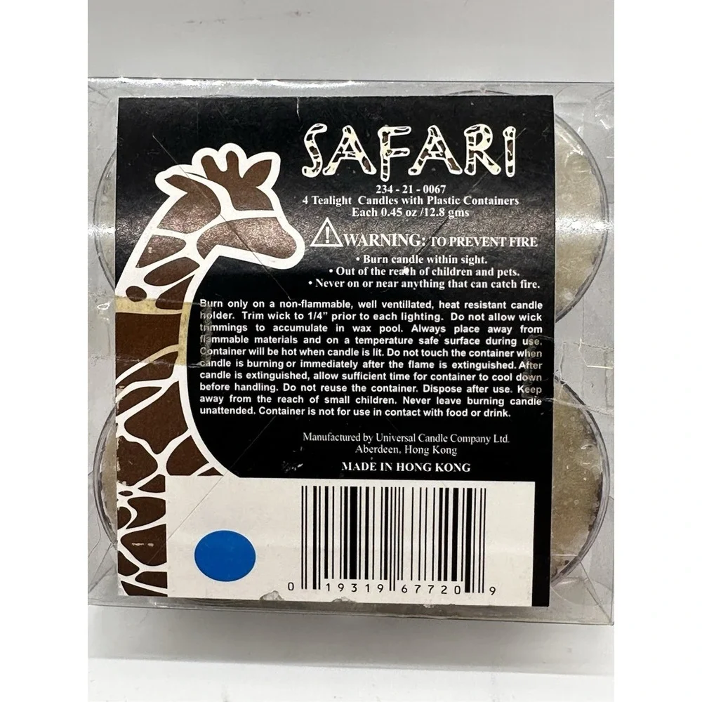 Safari set four